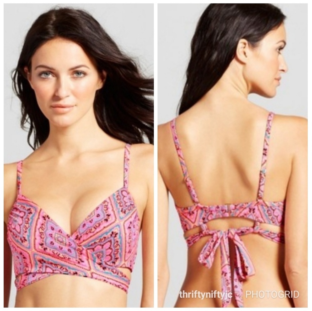 Shade &Shore Shore Wrap Bikini Top 32C